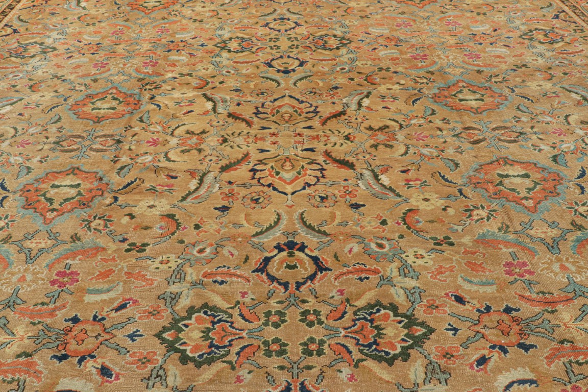 Oversized Antique Axminster Rug