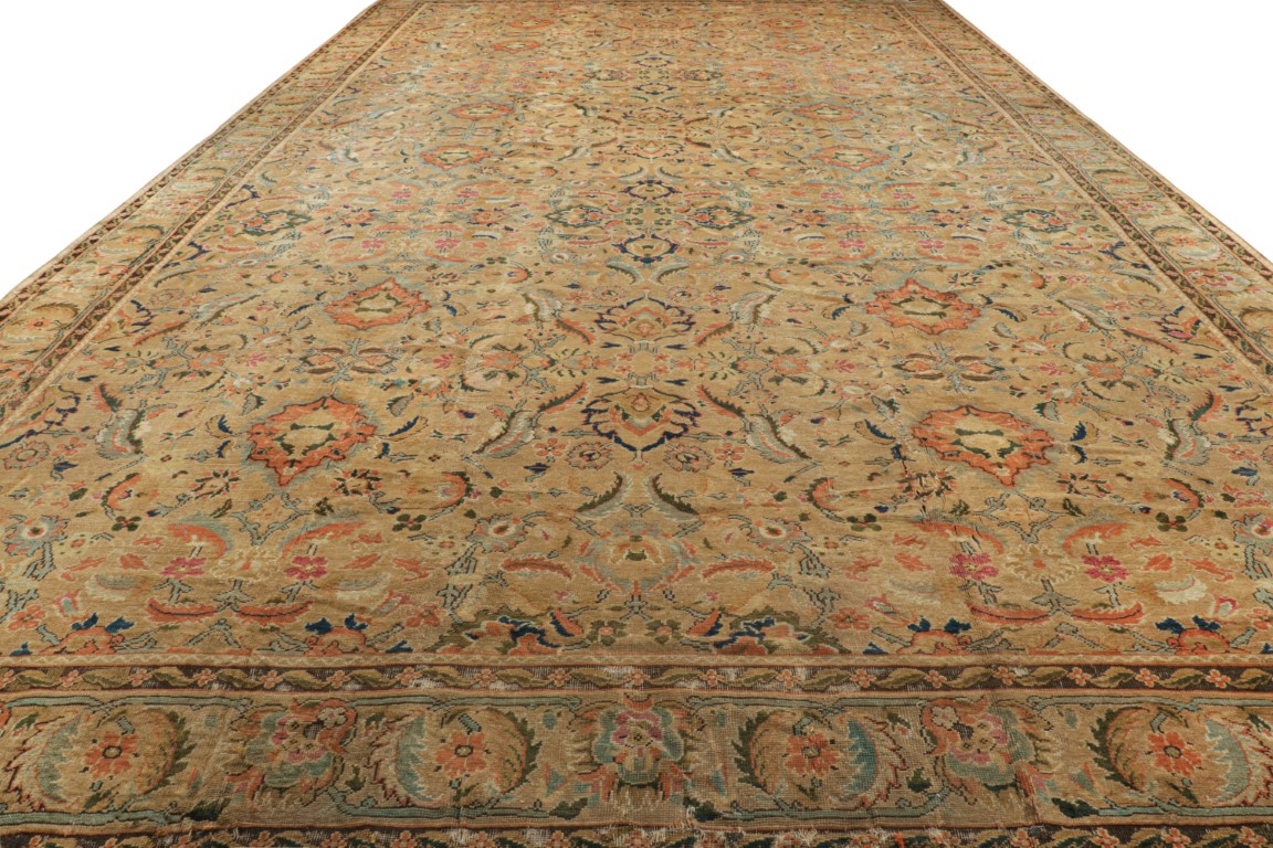 Oversized Antique Axminster Rug
