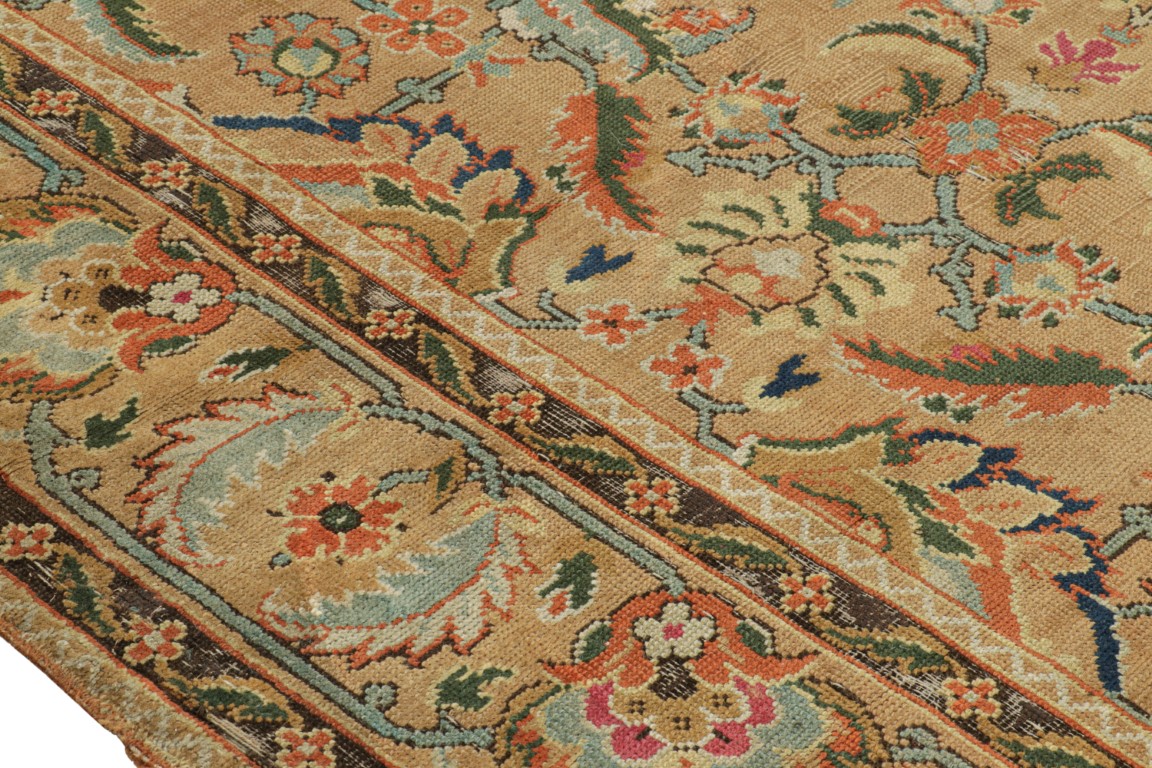 Oversized Antique Axminster Rug
