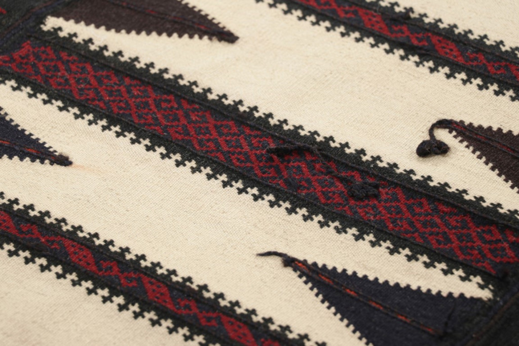 Vintage Afghan Geometric Kilim