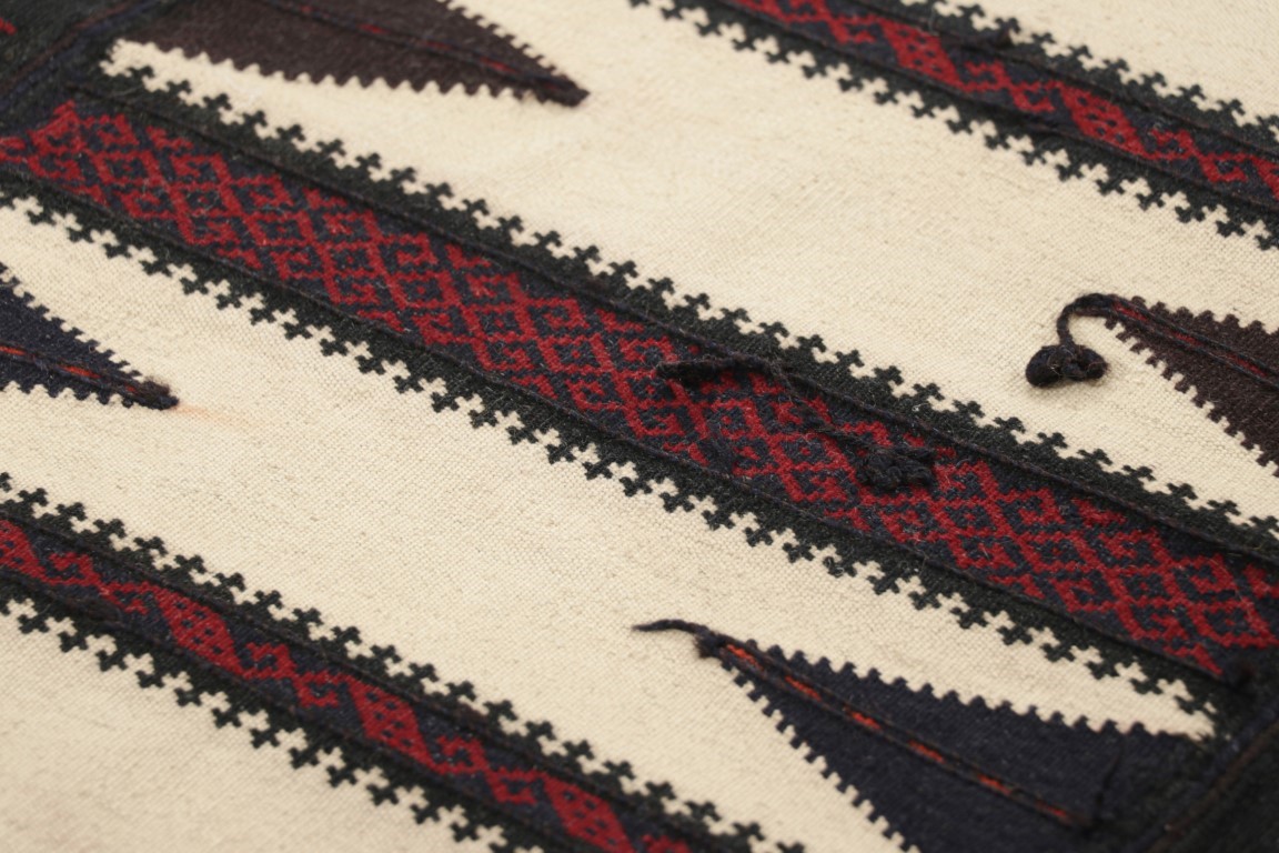 Vintage Afghan Geometric Kilim