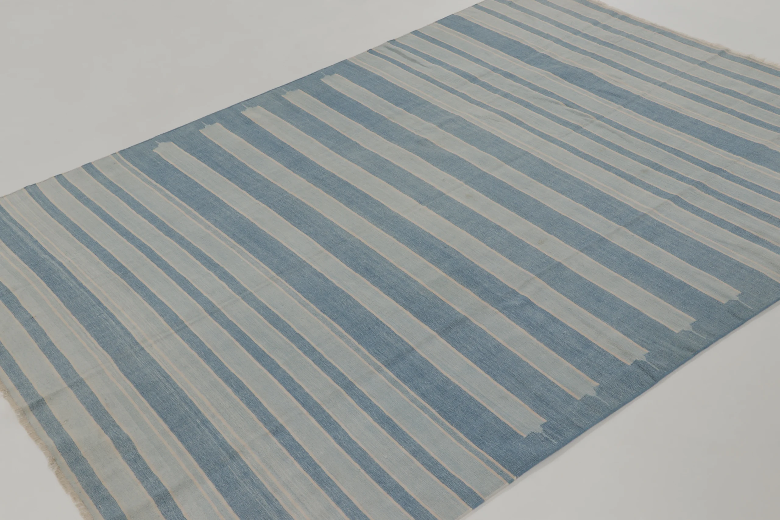 Vintage Dhurrie Striped Rug