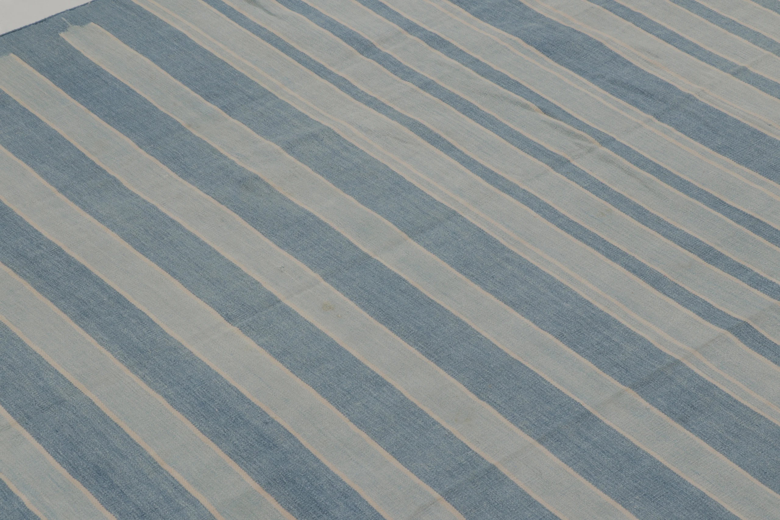 Vintage Dhurrie Striped Rug