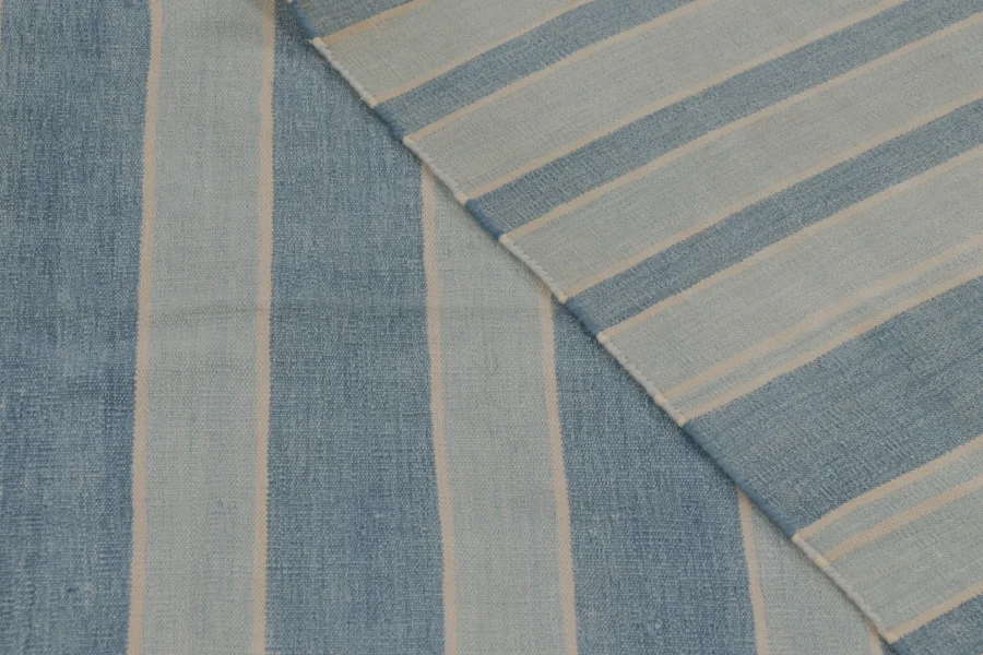 Vintage Dhurrie Striped Rug