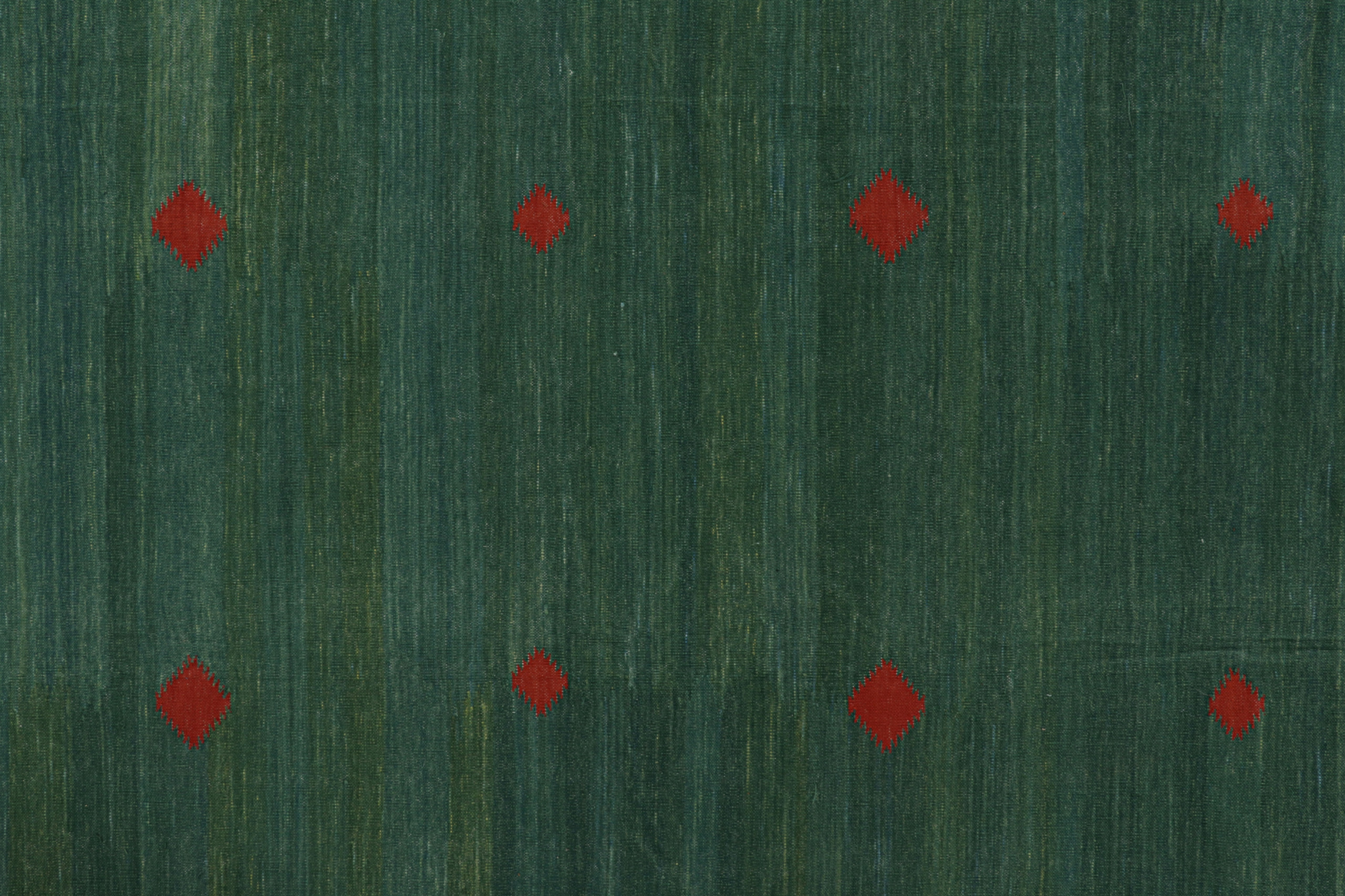 Oversized Contemporary Dhurrie Solid Rug
