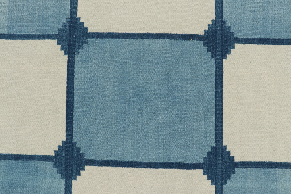 Contemporary Dhurrie Geometric Rug
