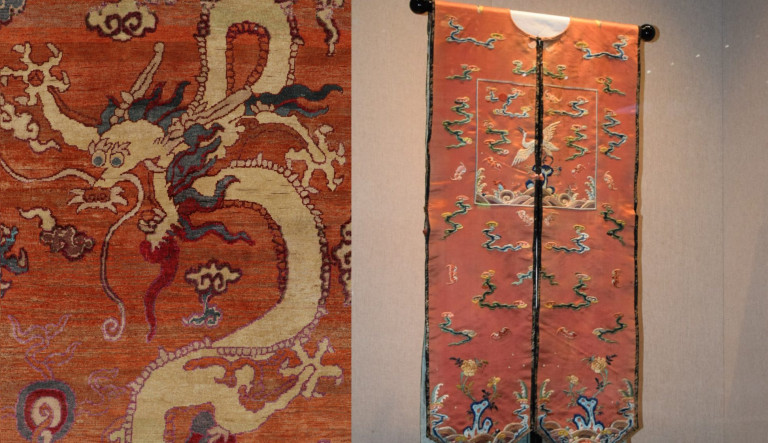 A Guide to History and Significance of Chinese and Tibetan Dragon Pictorial Rugs