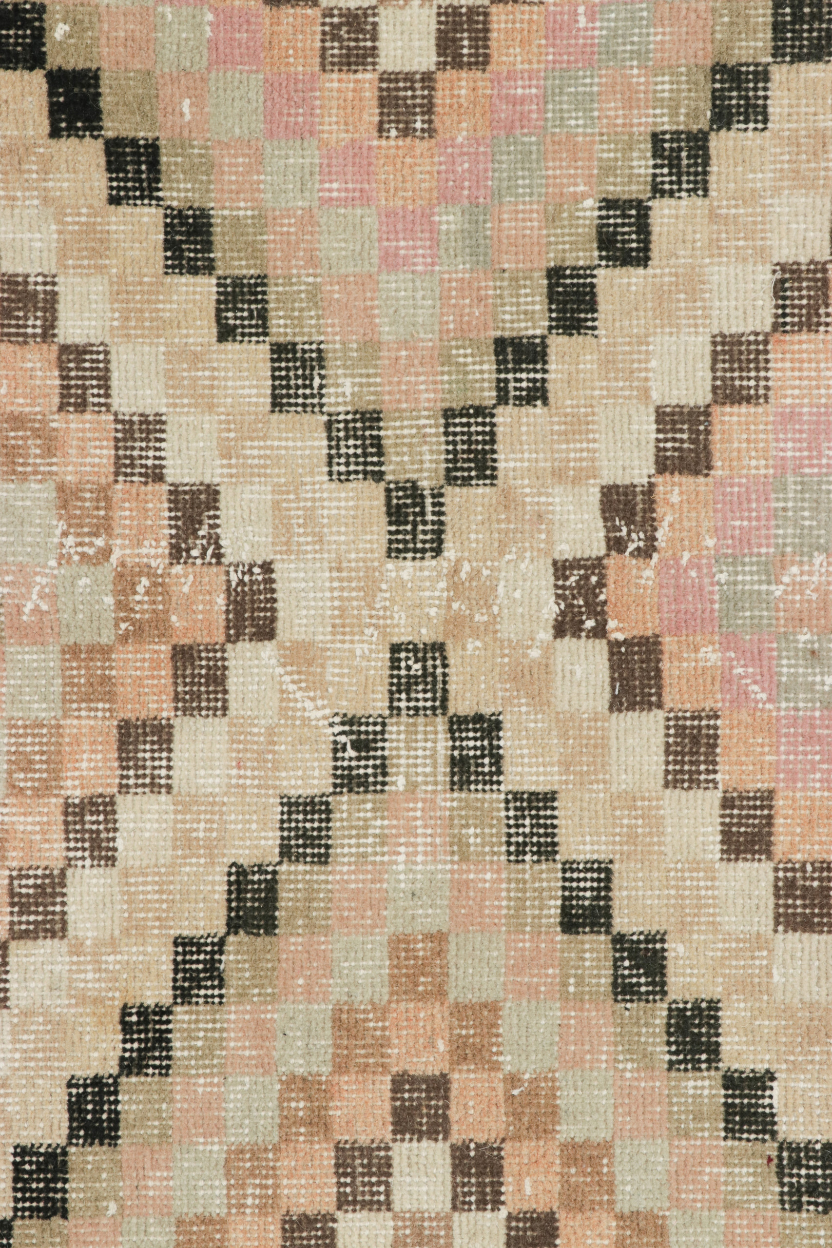 Vintage Turkish Floral Rug