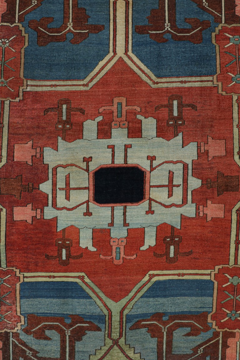 Antique Heriz Bakshaish Persian Rug