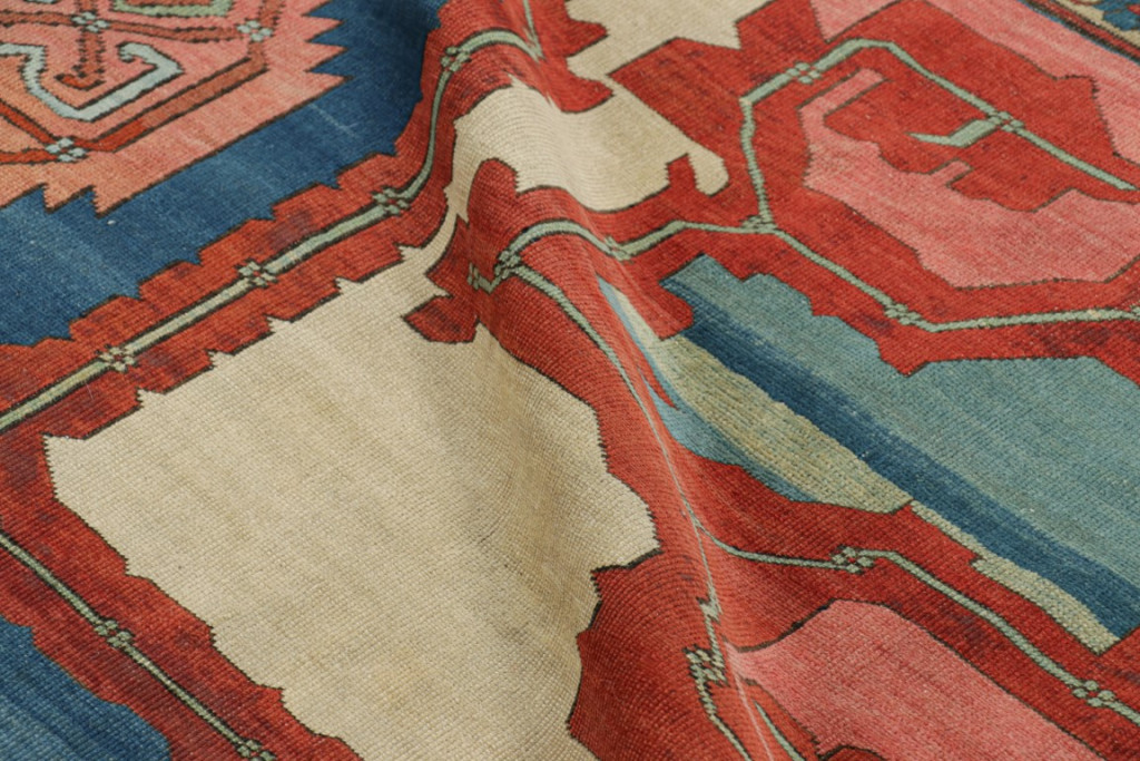 Antique Heriz Bakshaish Persian Rug