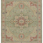Antique Persian Heriz and Serapi rugs