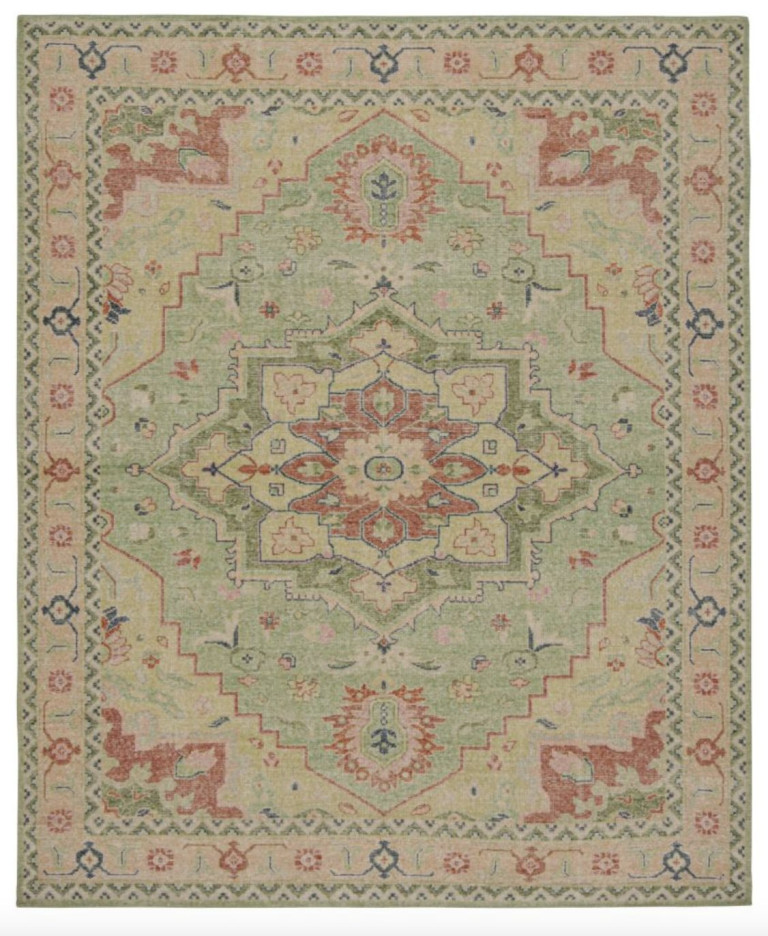 Antique Persian Heriz and Serapi Rugs: Design and Significance