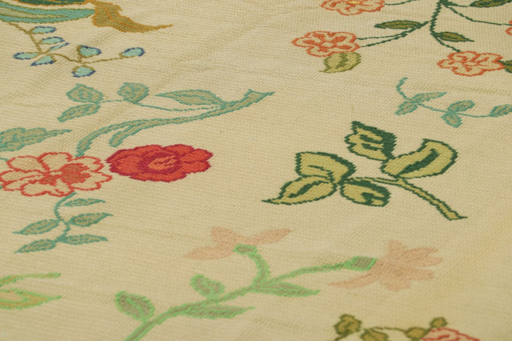 Antique Needlepoint Rug