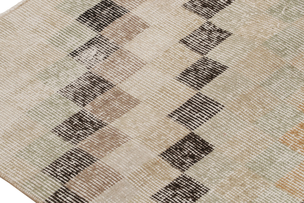 Vintage Zeki Müren Art Deco Rug