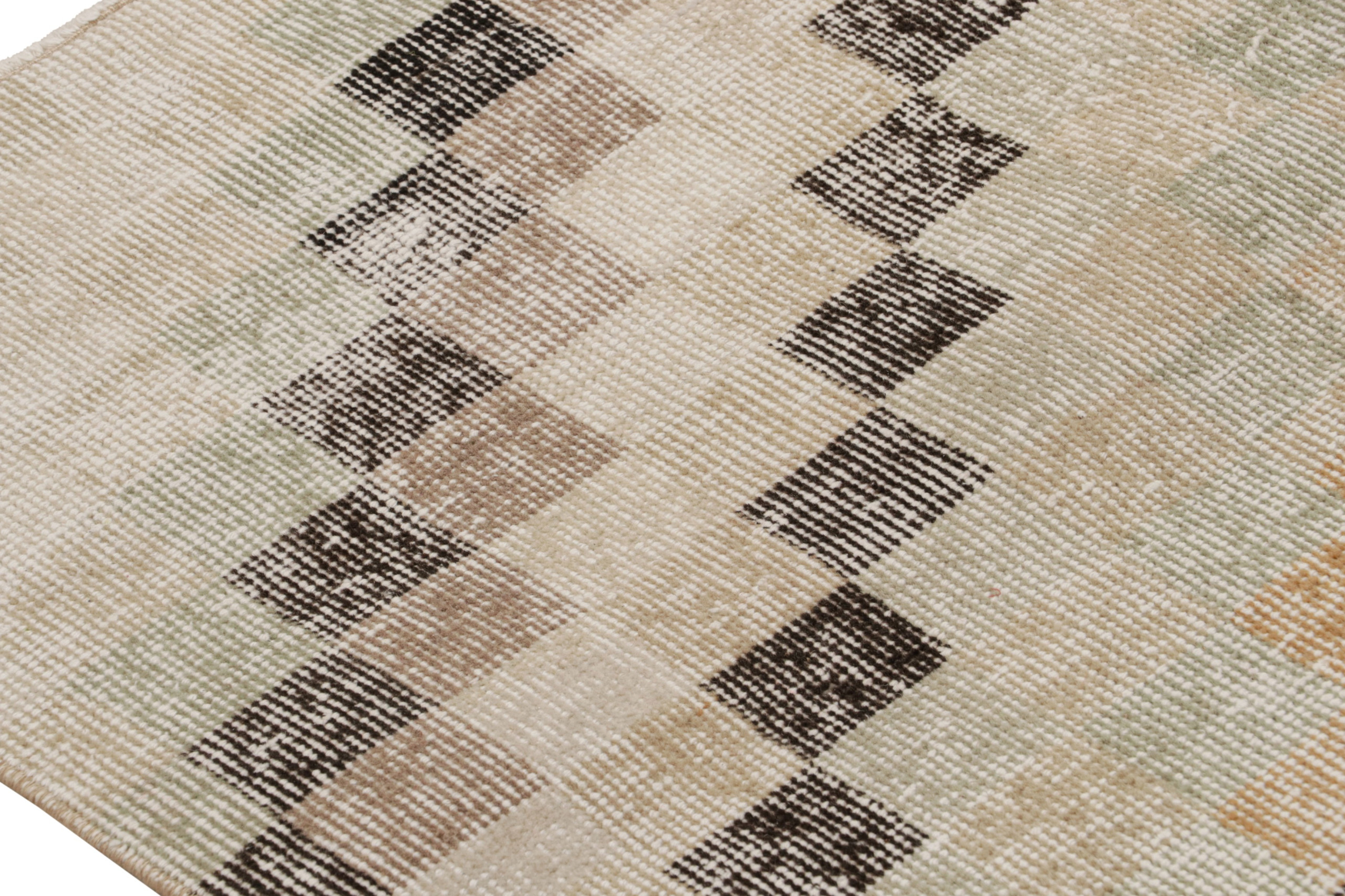 Vintage Zeki Müren Art Deco Rug