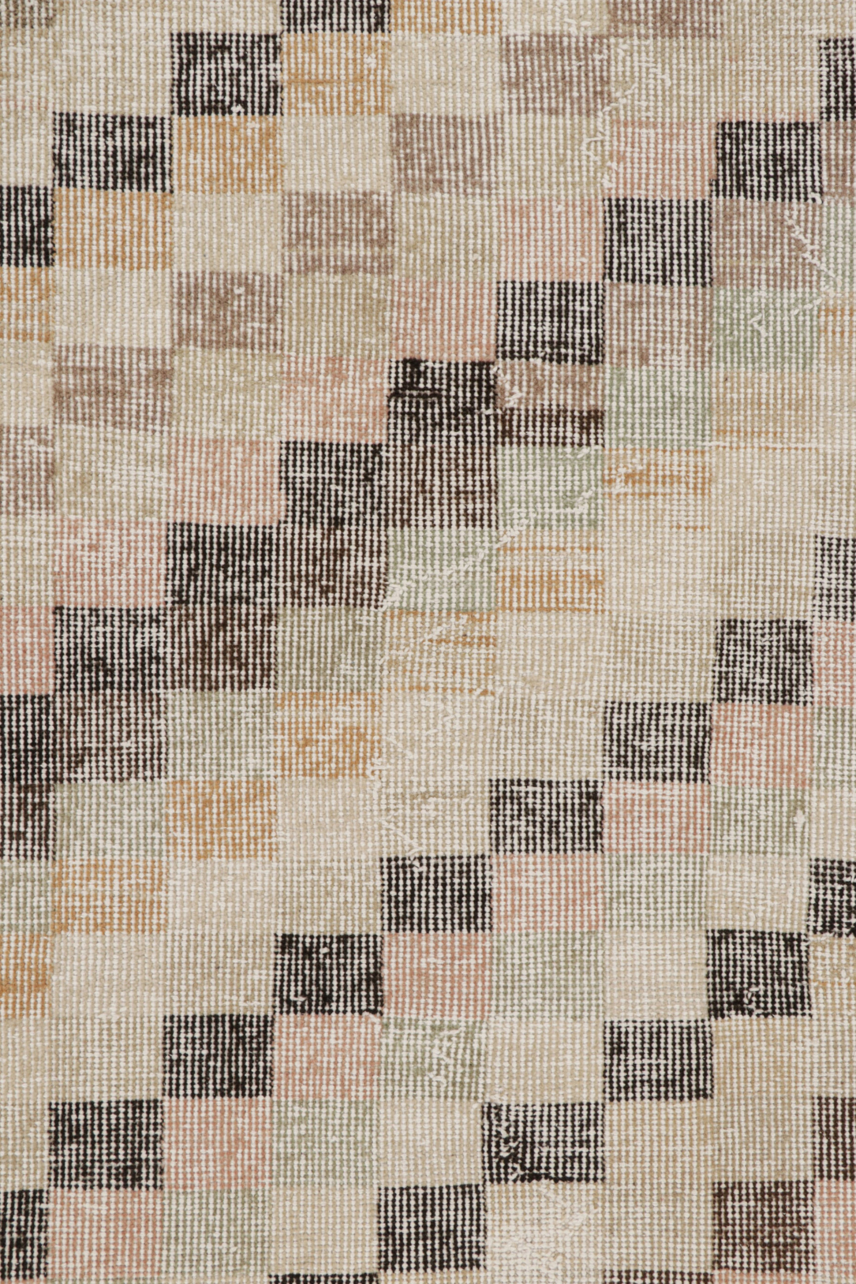 Vintage Zeki Müren Art Deco Rug