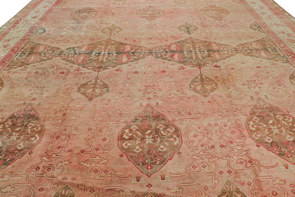 Antique Agra Floral Rug