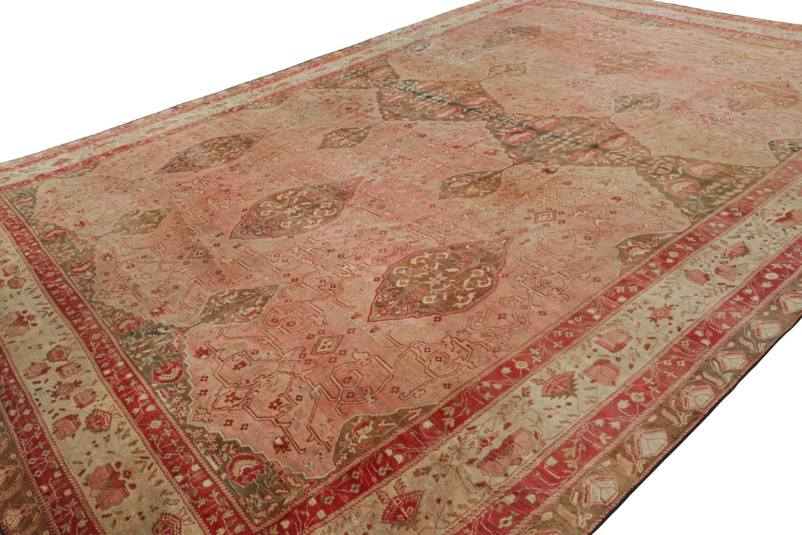 Antique Agra Floral Rug