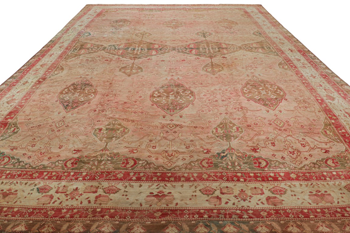 Antique Agra Floral Rug