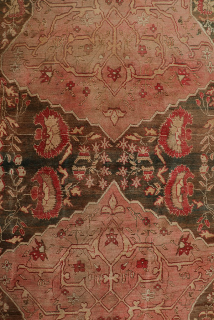 Antique Agra Floral Rug