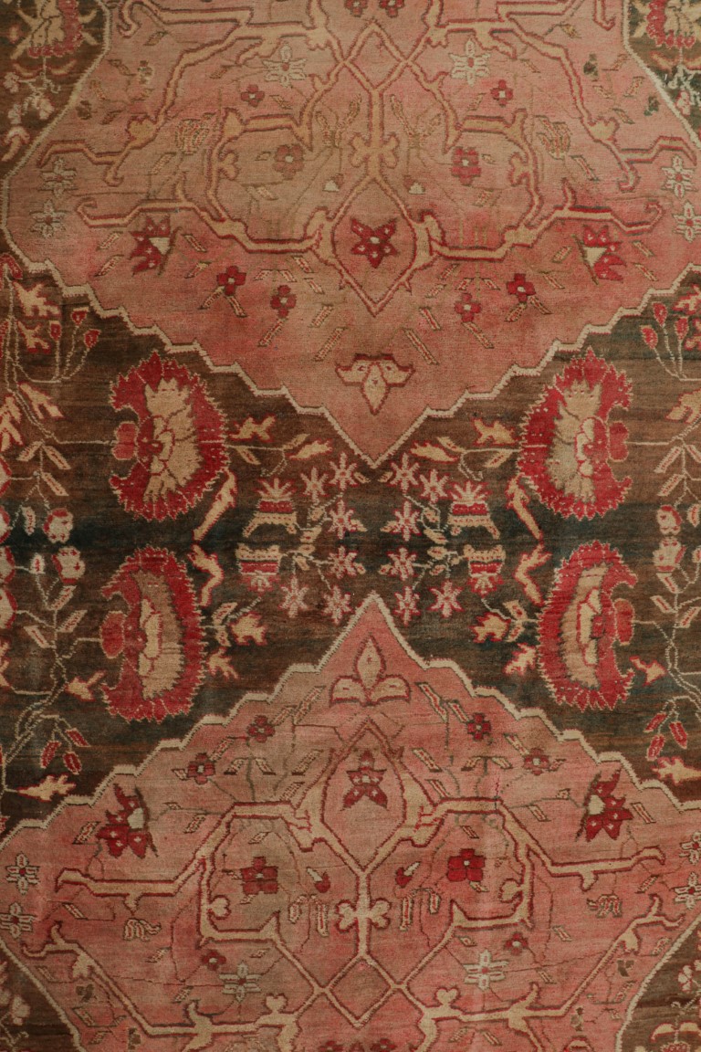 Antique Agra Floral Rug