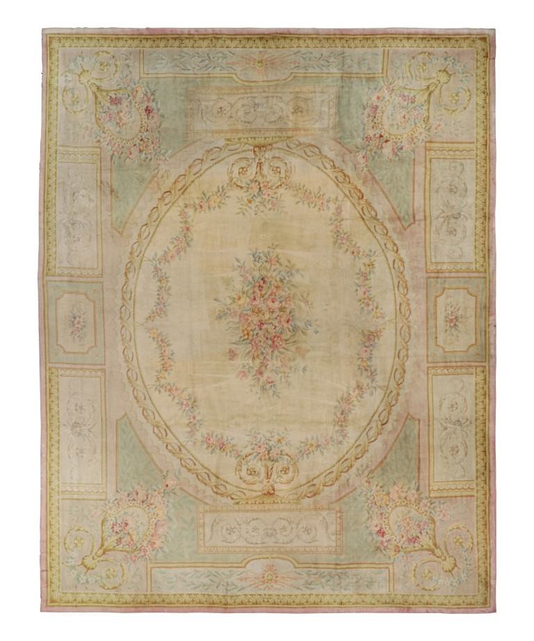 Antique French Savonnerie Rug