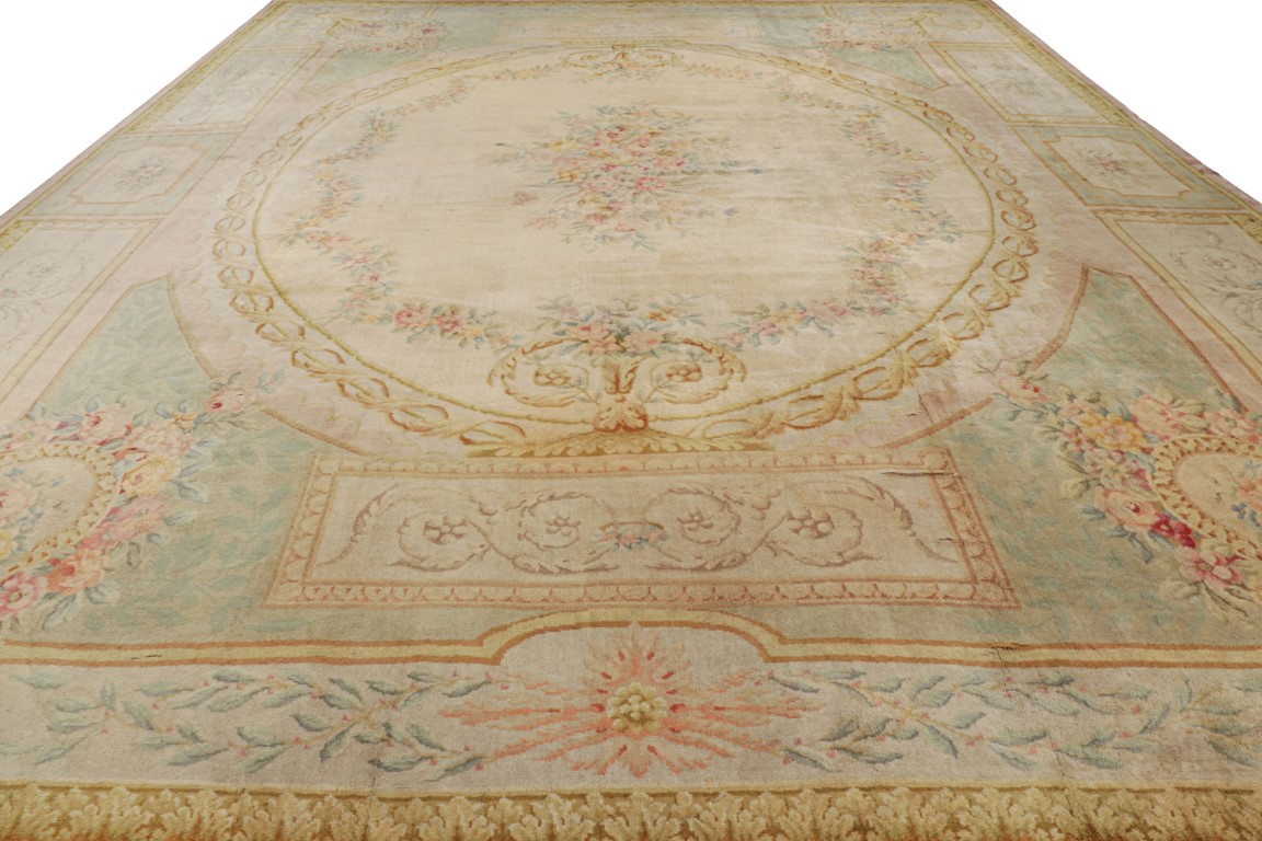 Antique French Savonnerie Rug