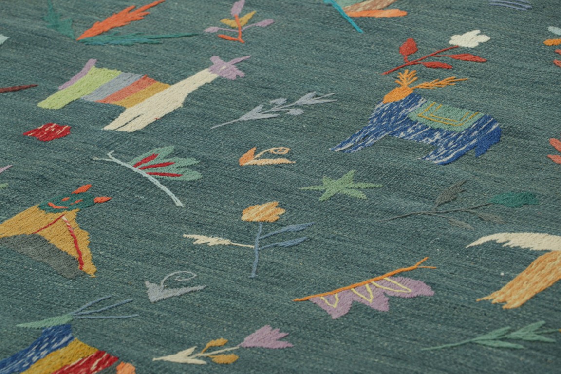 Suzani Kilim Rug