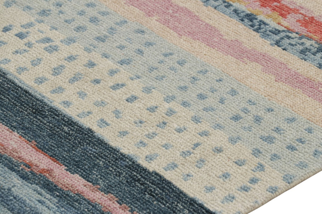 Contemporary Abstract Runner Rug