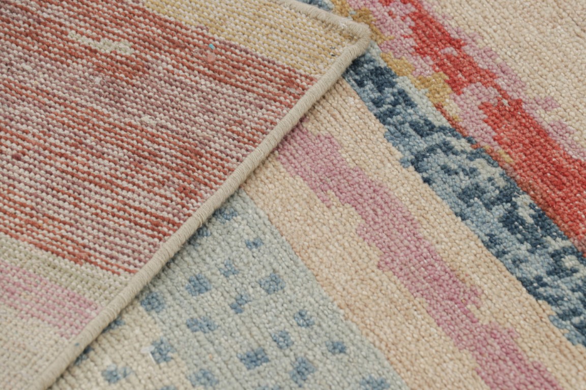 Contemporary Abstract Runner Rug