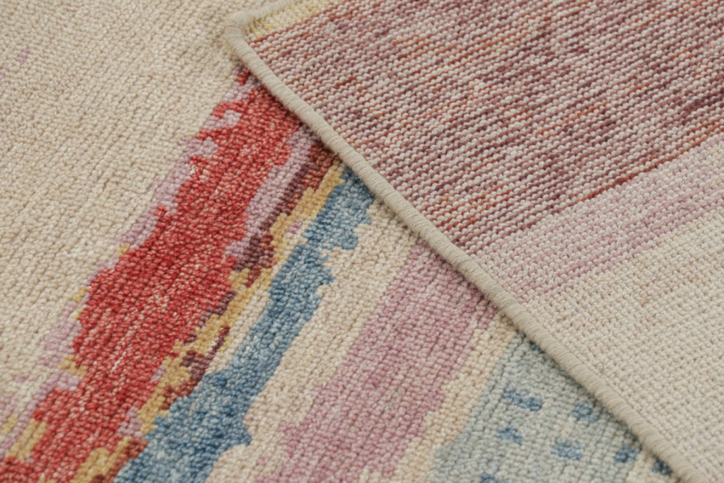 Contemporary Abstract Runner Rug