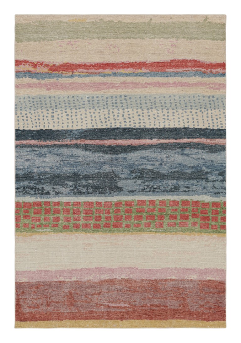 Contemporary Abstract Runner Rug