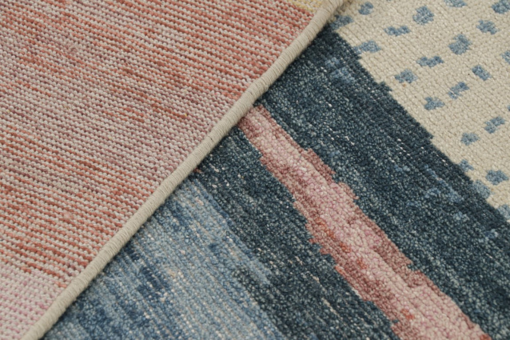 Contemporary Abstract Runner Rug