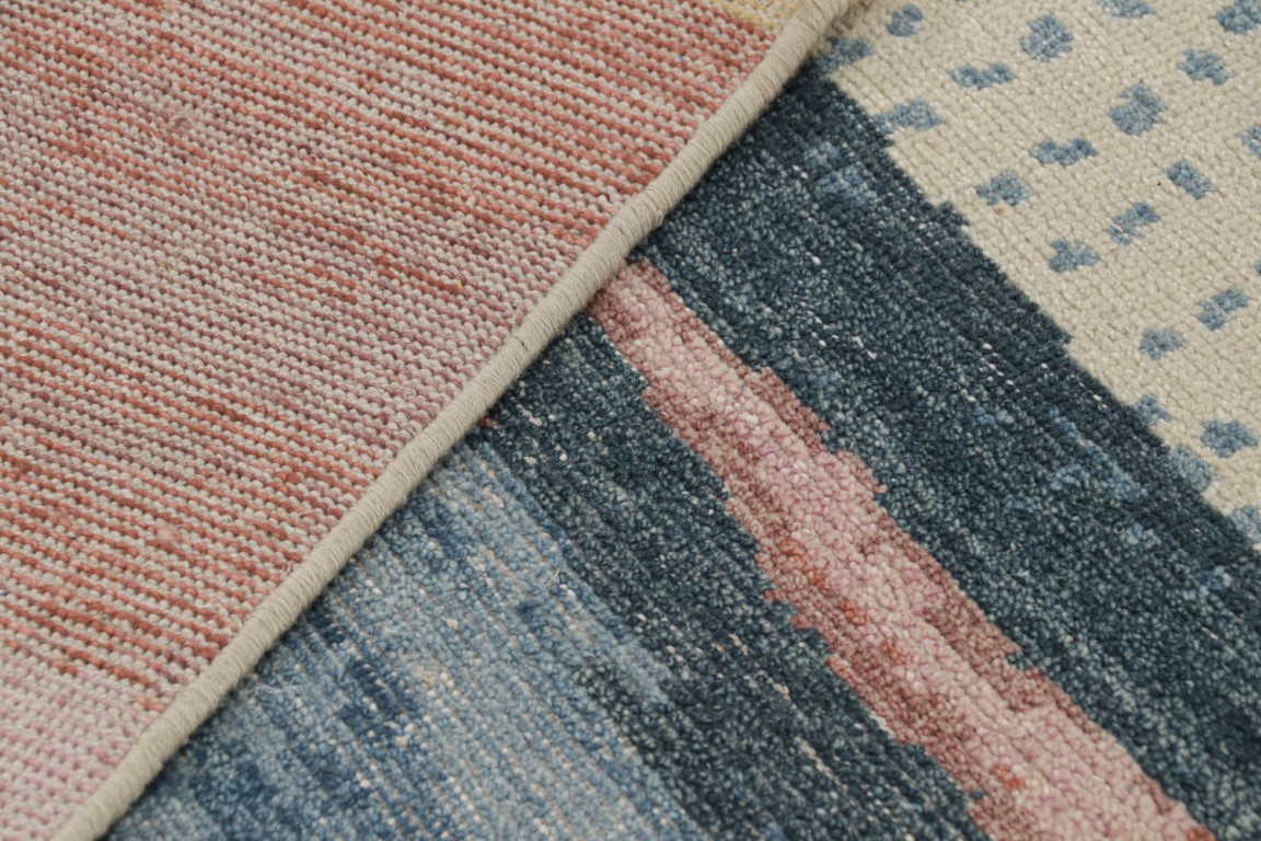 Contemporary Abstract Runner Rug