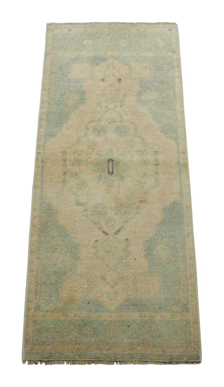 Vintage Turkish Floral Rug