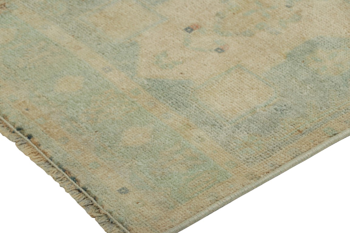 Vintage Turkish Floral Rug