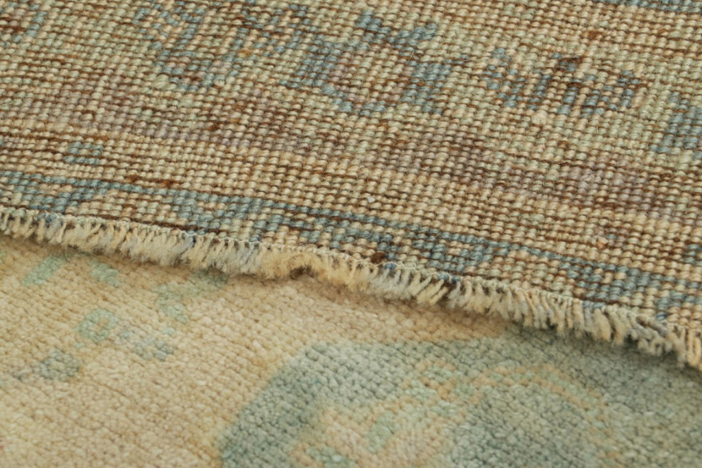 Vintage Turkish Floral Rug