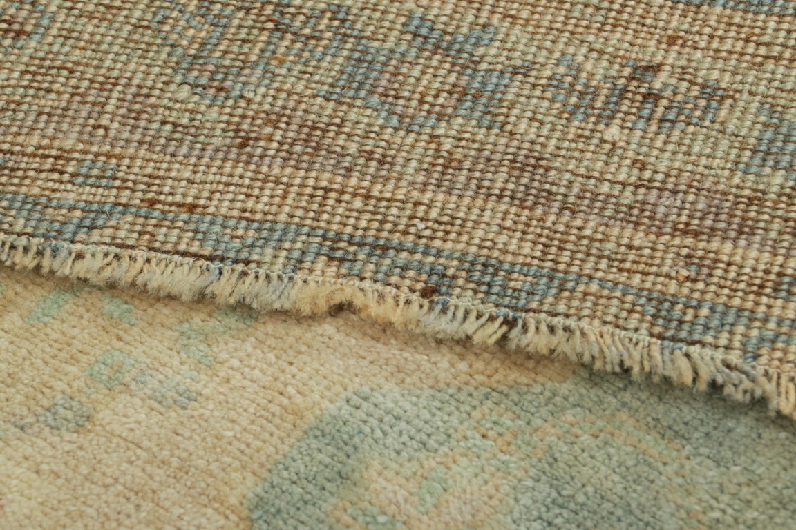 Vintage Turkish Floral Rug