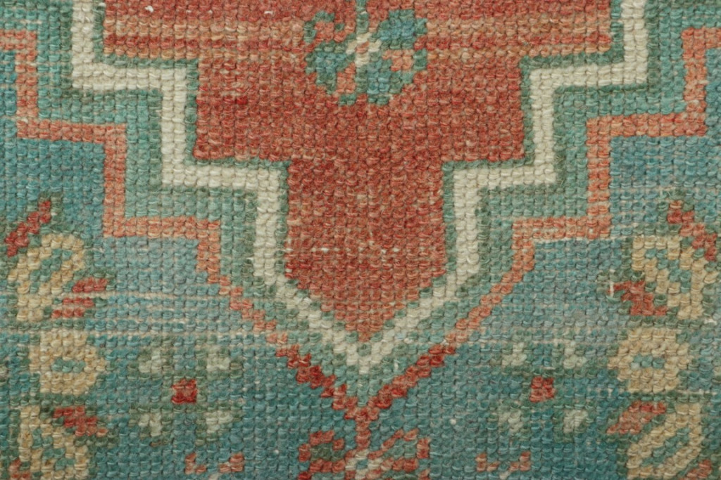 Vintage Turkish Floral Rug31830 1 7x2 11 Vintage 3