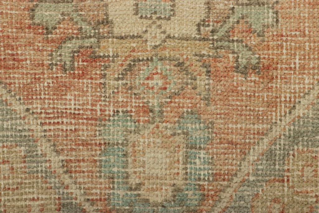 Vintage Turkish Floral Rug