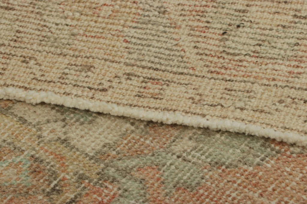 Vintage Turkish Floral Rug