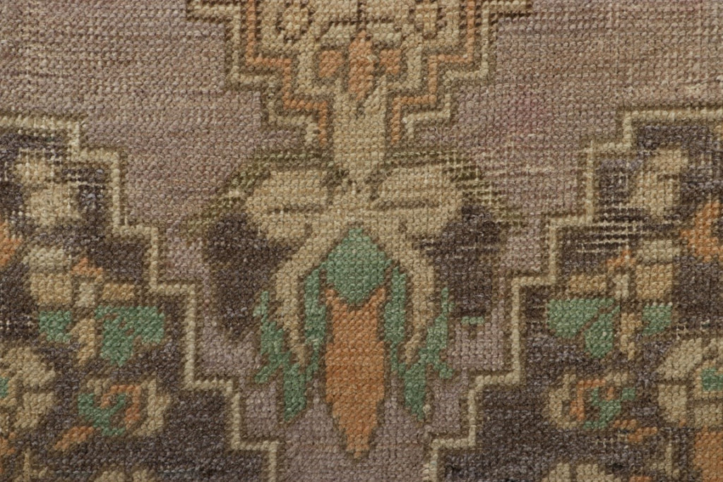 Vintage Turkish Floral Rug
