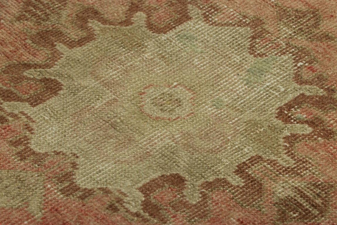 Vintage Turkish Floral Rug