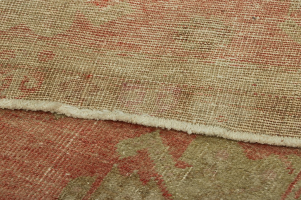 Vintage Turkish Floral Rug