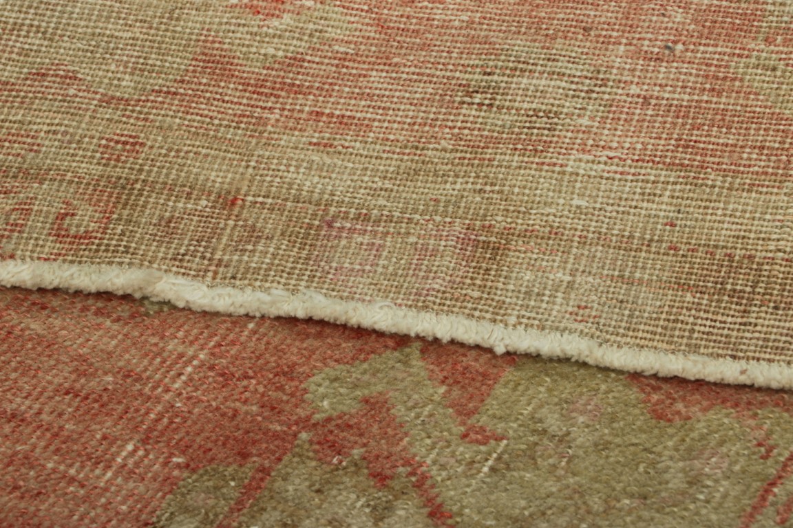 Vintage Turkish Floral Rug