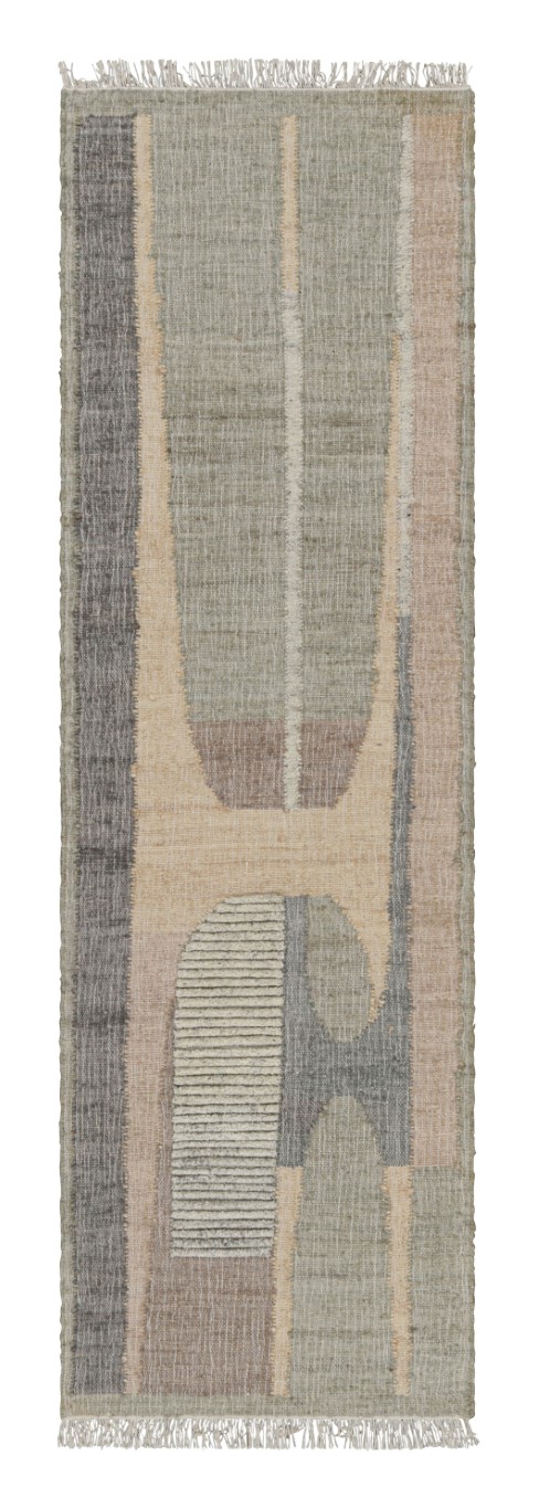 Abstract Flatweave Rug