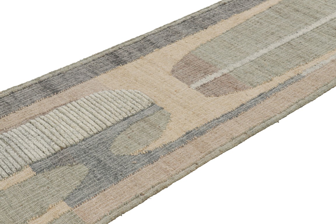 Abstract Flatweave Rug