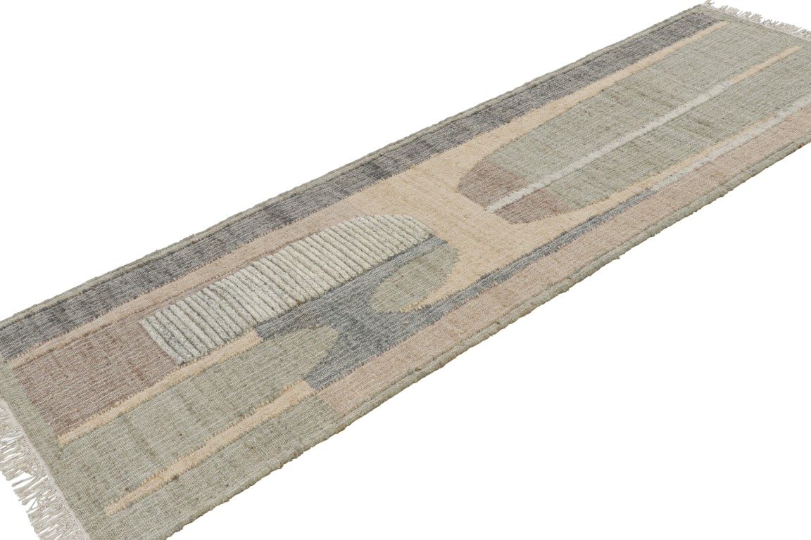 Abstract Flatweave Rug