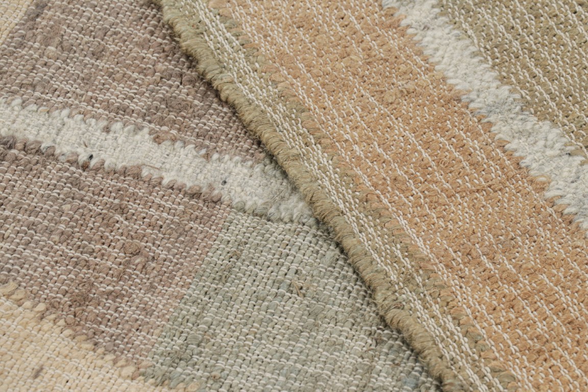 Abstract Flatweave Rug