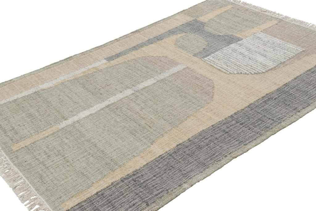 Geometric Flatweave Rug